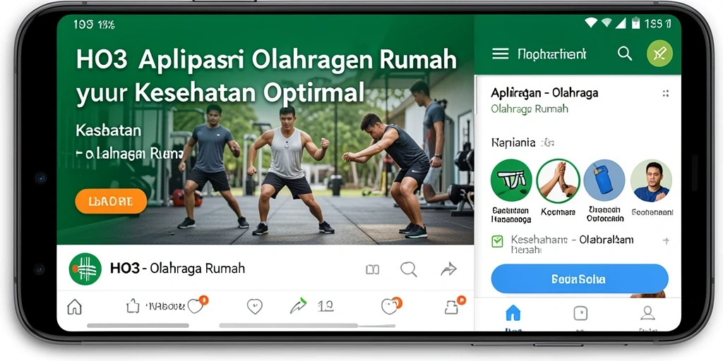Antarmuka pengguna HO3 yang intuitif dan mudah digunakan.