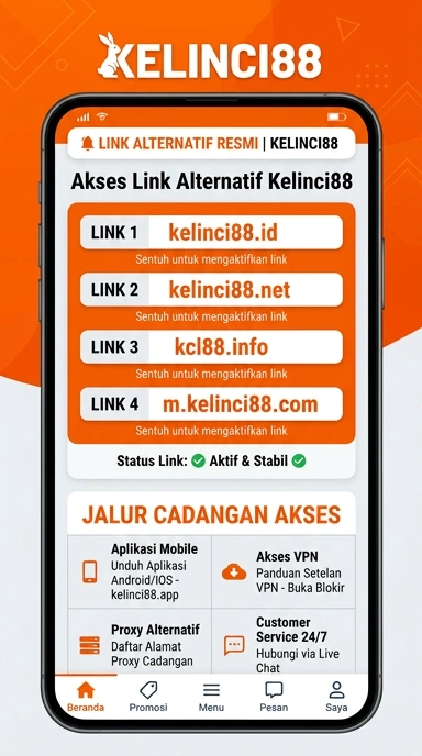 Link Alternatif Kelinc88 untuk Pengguna Android